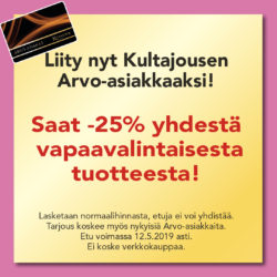 Oletko jo Kultajousen arvoasiakas?